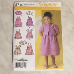 💥3/20💥 Simplicity Kids Clothing Size A